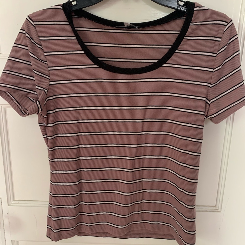 Charlotte Russe Stripped Tee